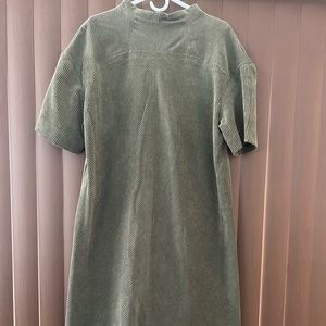 New with tags olive green corduroy dress. Knee length. XXL From Target